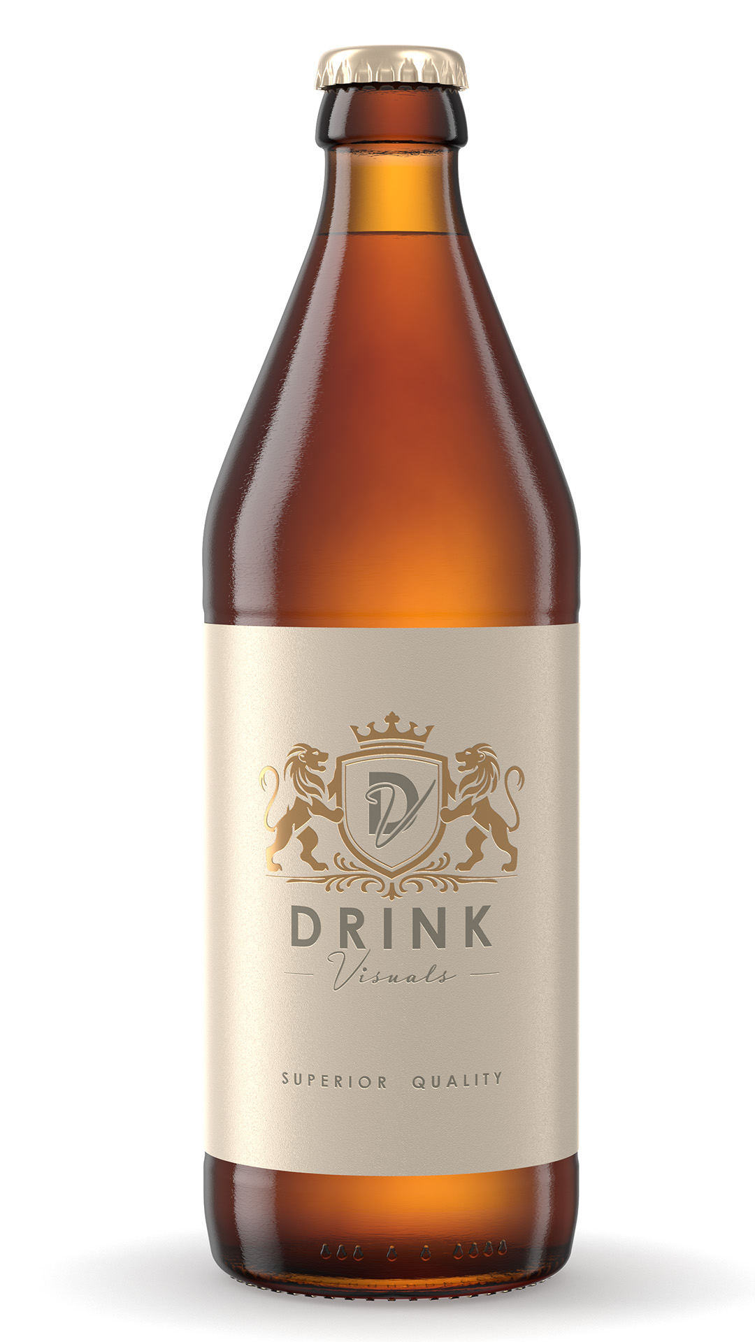 Rendering Euroflasche mit Festbier Rendering Euroflasche mit Festbier