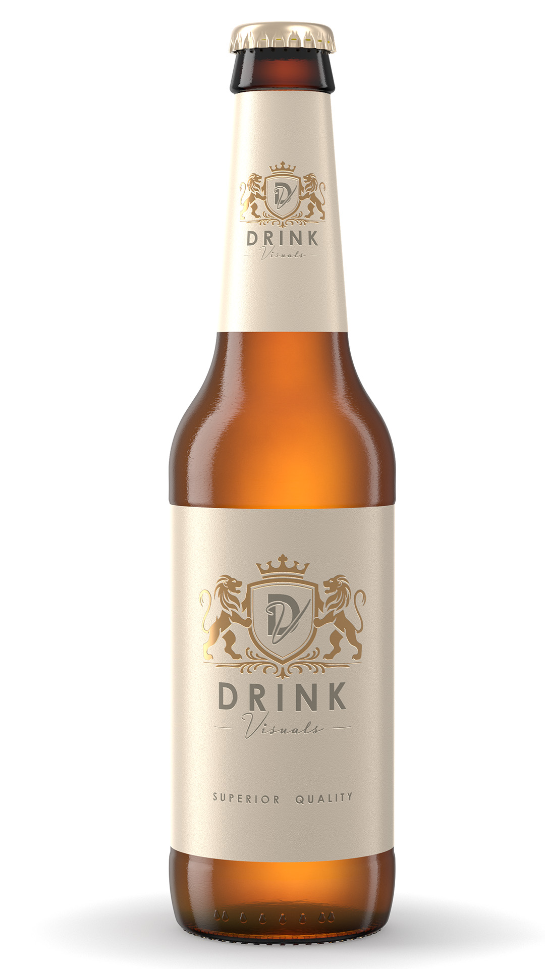 Rendering Longneck 330 ml Rendering Longneck 330 ml