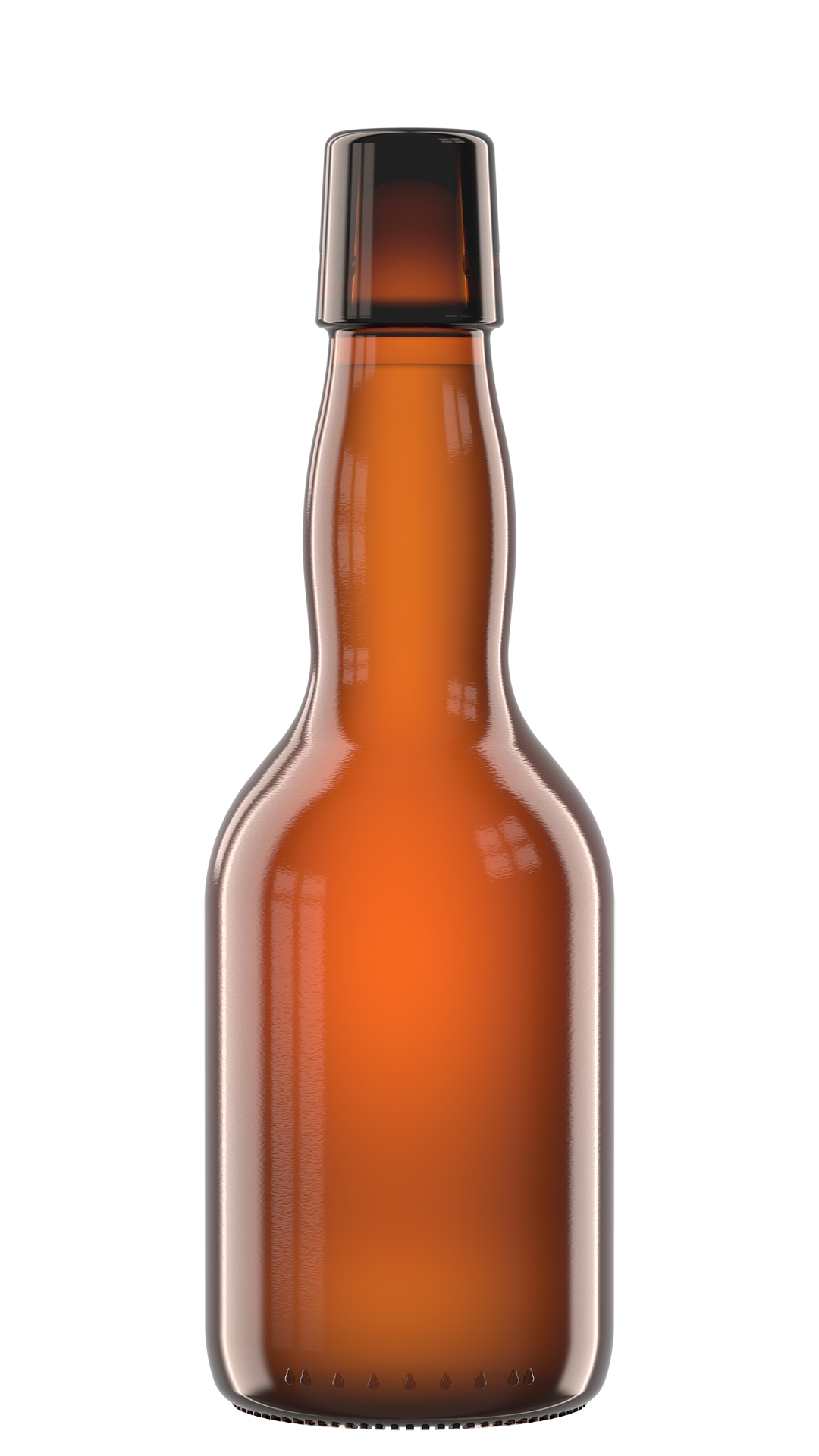 Bierfarbe Kölsch, Lager Hell, Export Hell, Weißbier, Pilsener Rendering Bügelflasche Bierfarbe 01