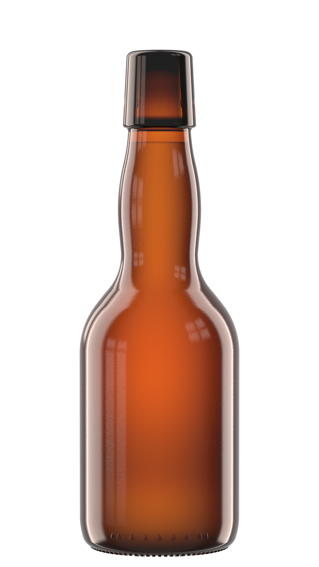 Bierfarbe Pilsener, Weißbier Rendering Bügelflasche Bierfarbe 02