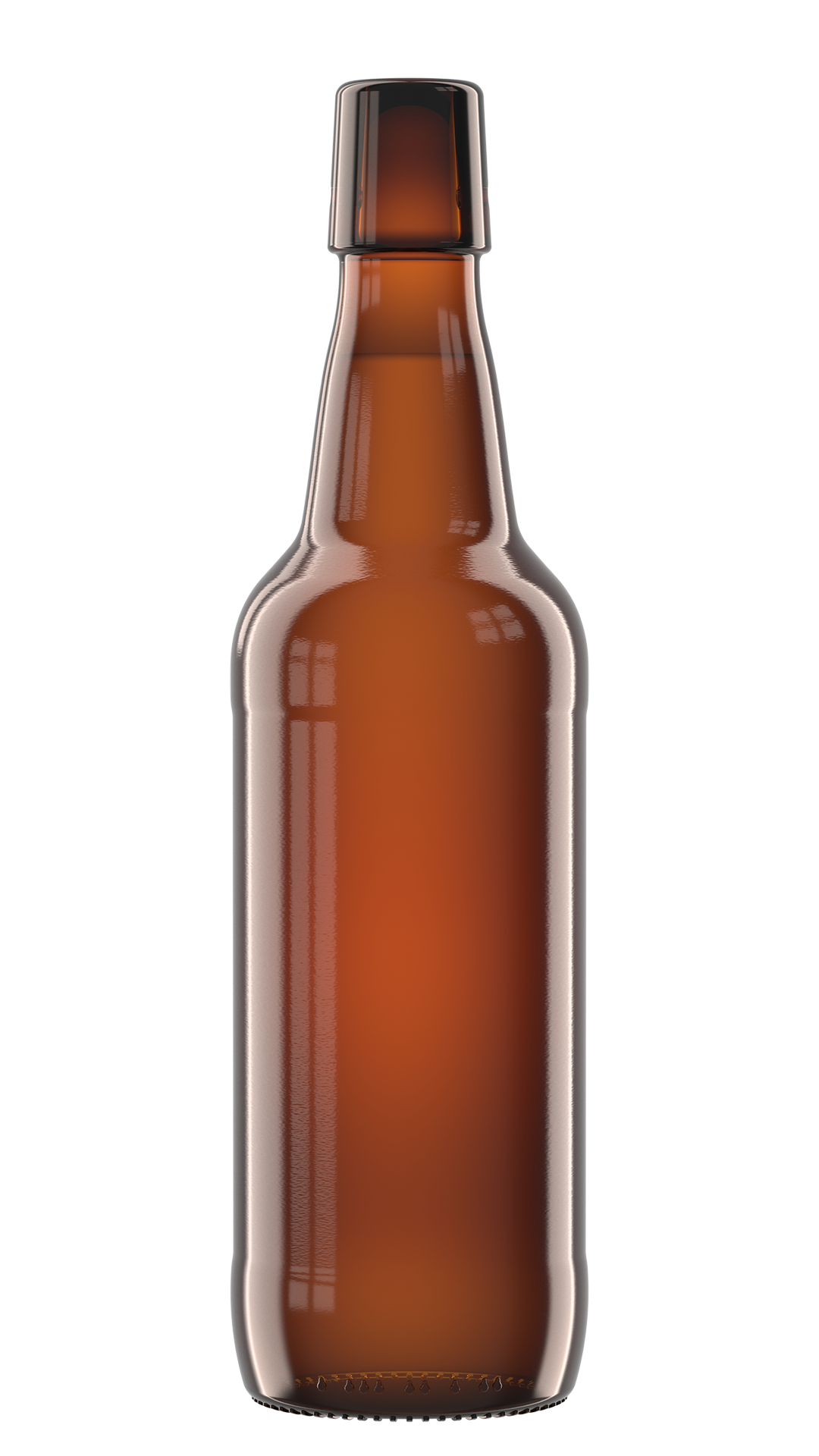 Bierfarbe Lager, Märzen, Festbier, Alt Rendering Bügelflasche Bierfarbe 03