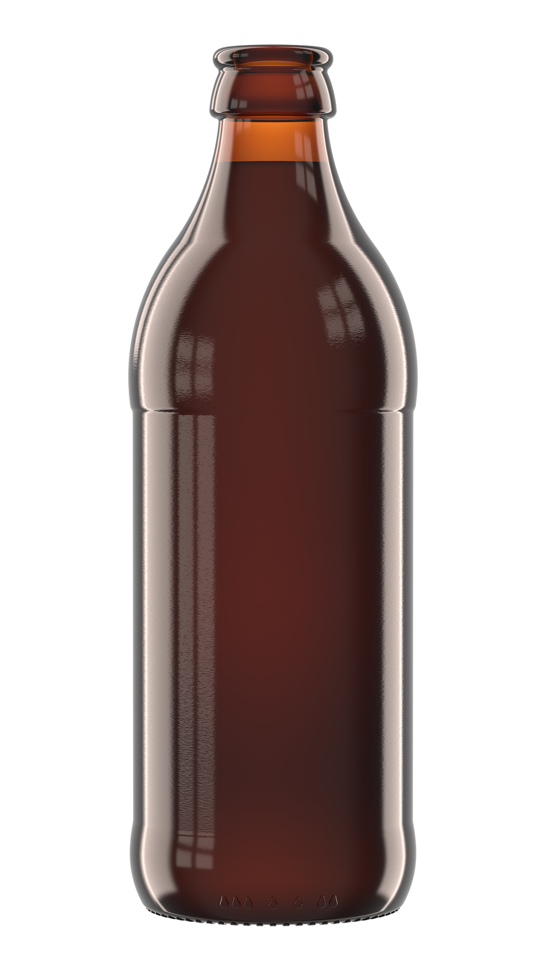 Rendering Euroflasche Bierfarbe 05