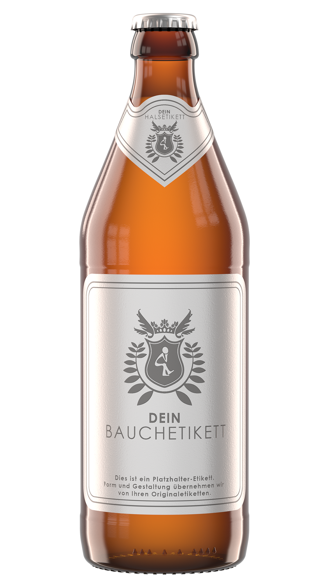 Rendering Euroflasche Bierflasche