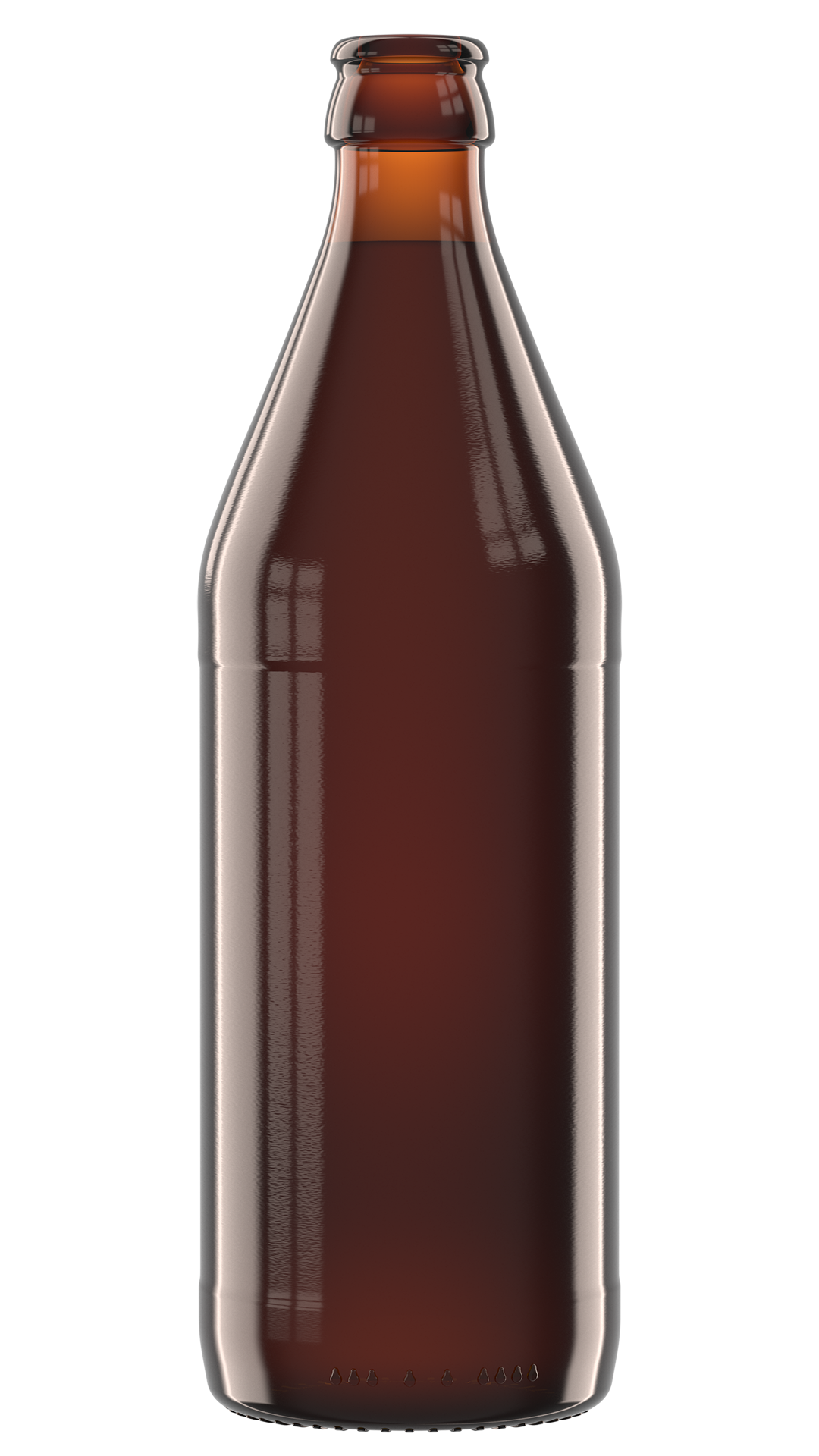 Rendering Euroflasche Bierfarbe 05