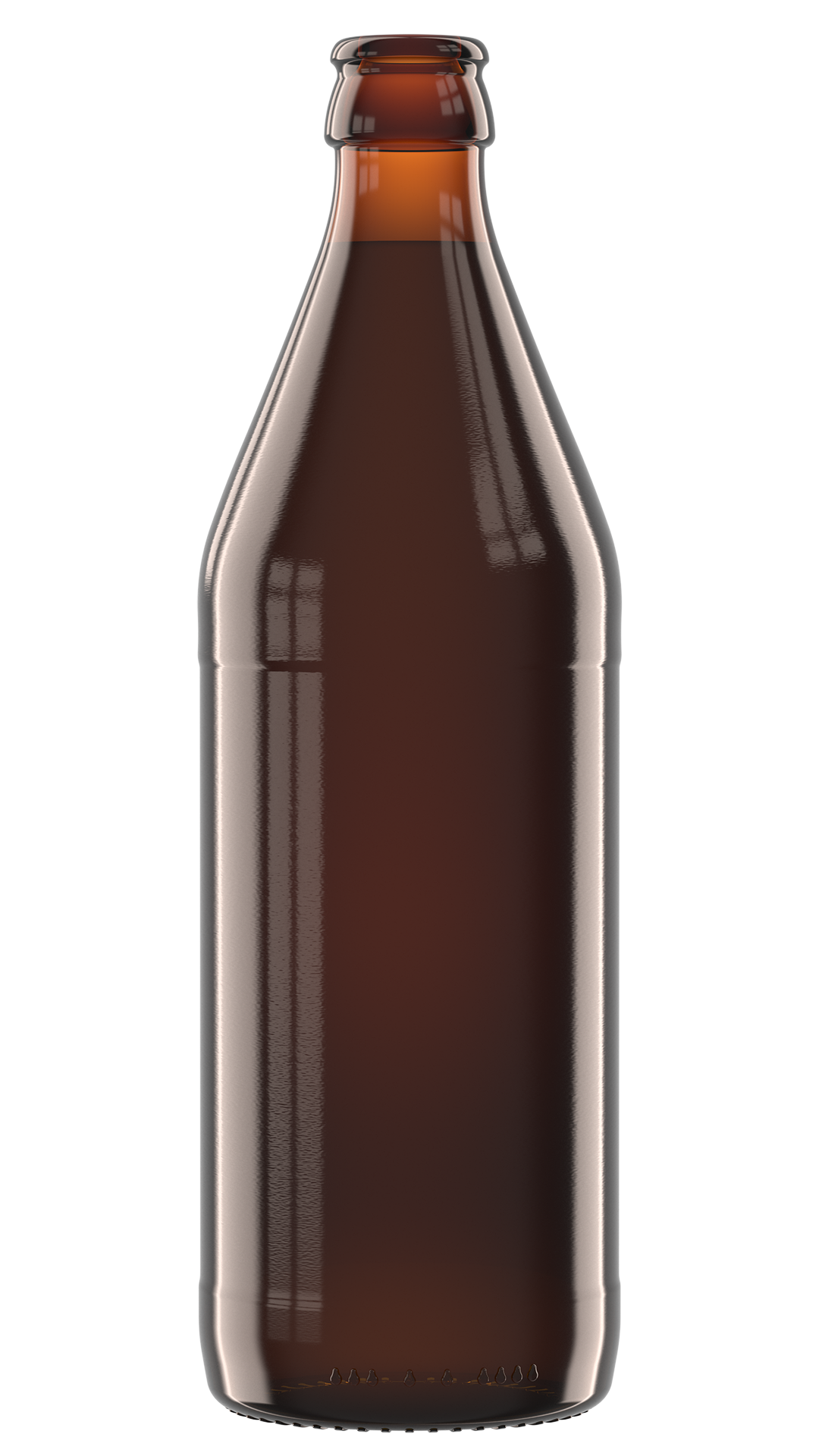 Rendering Euroflasche Bierfarbe 06