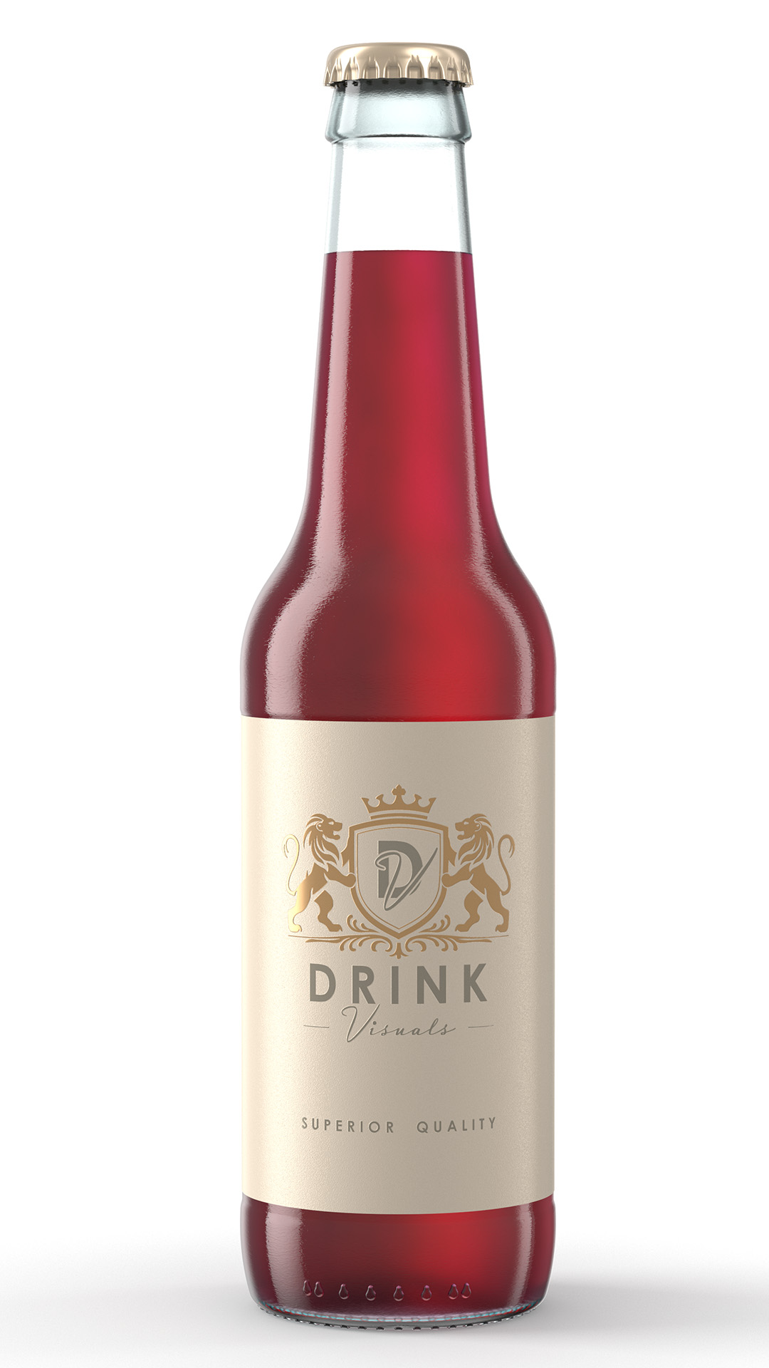 Rendering Johannisbeerschorle Rendering Johannisbeerschorle
