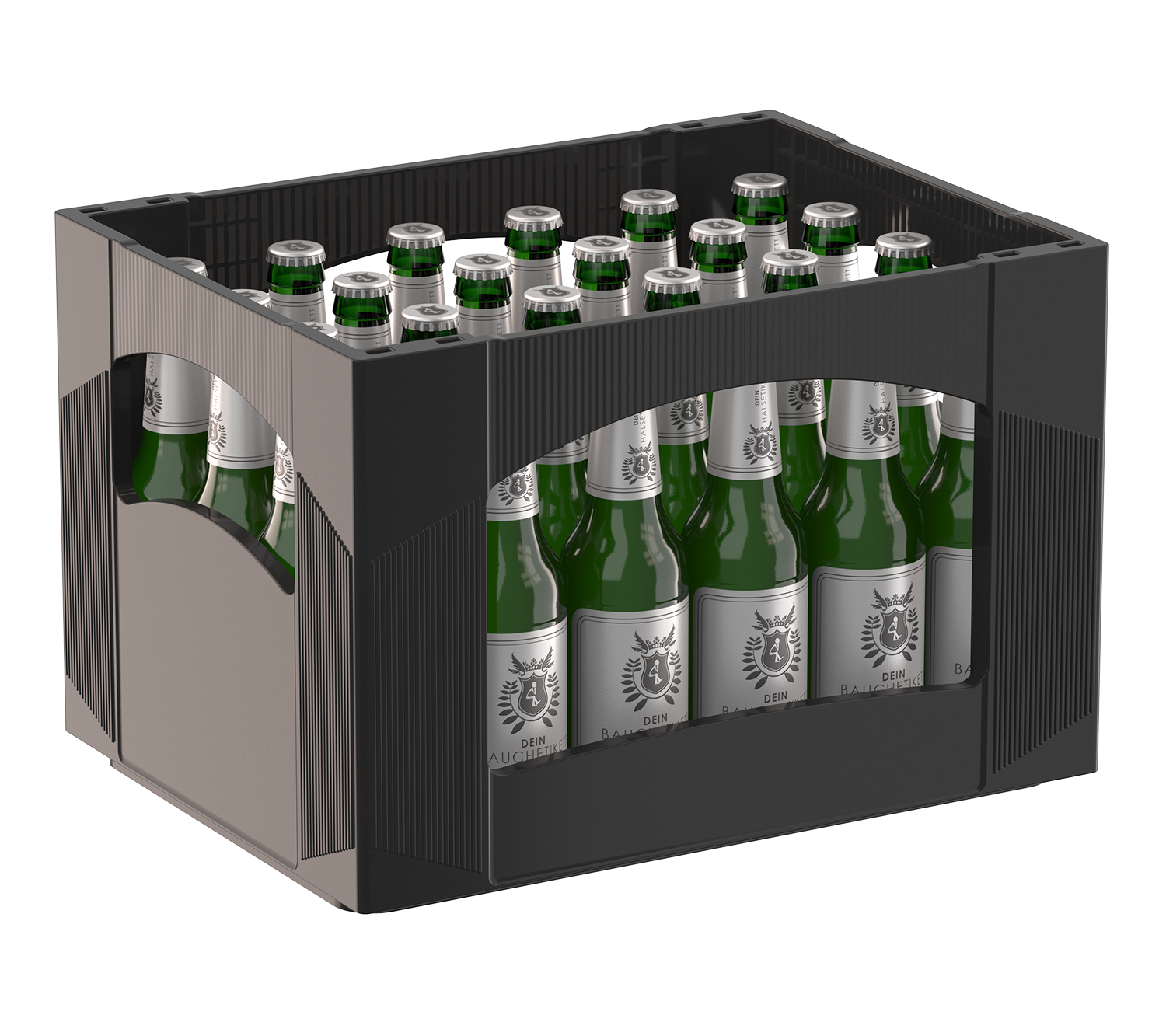 Perspektive Bier-Kasten Rendering Bier-Kasten