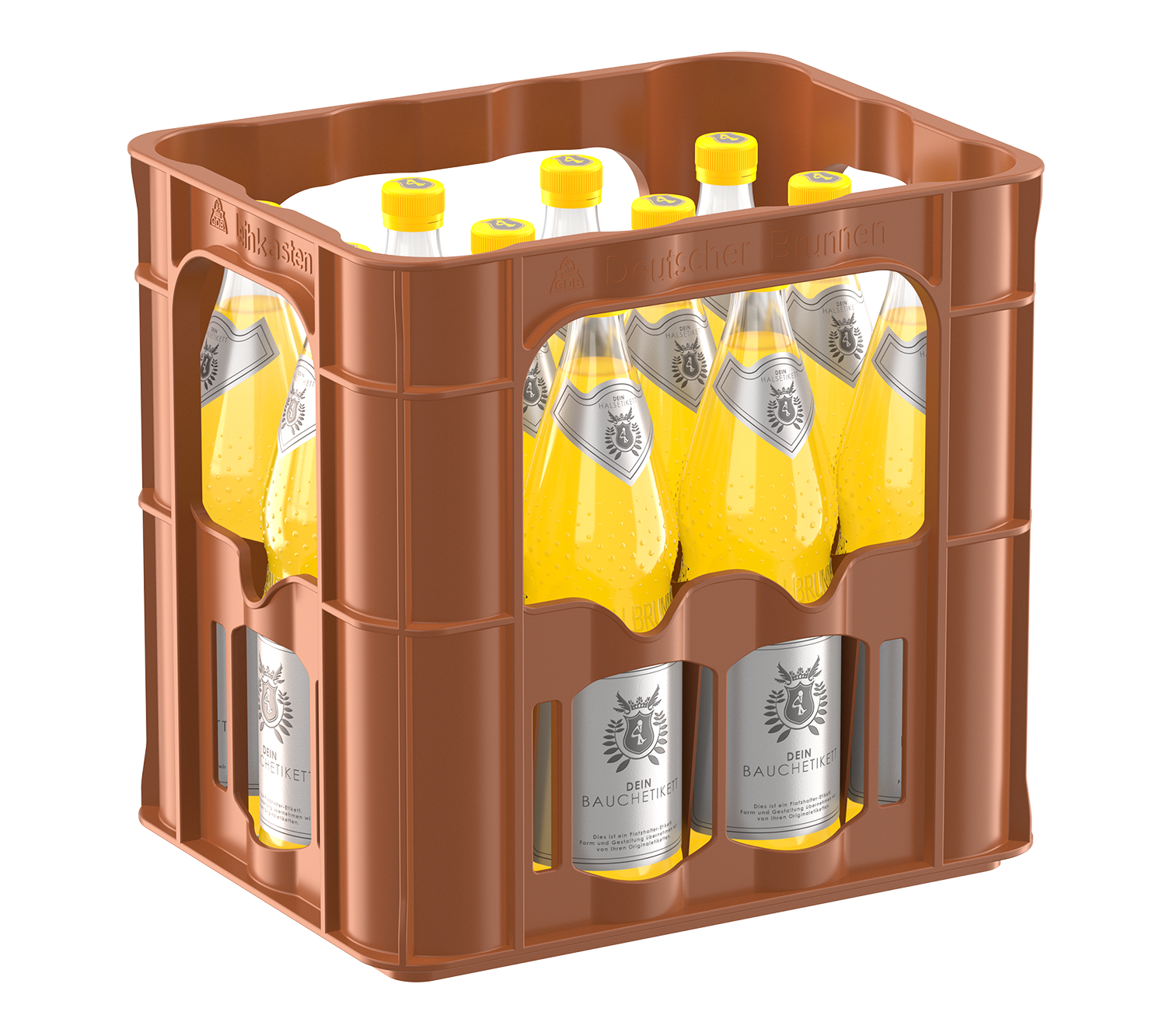 Perspektive Limonaden-Kasten Rendering Limonaden-Kasten