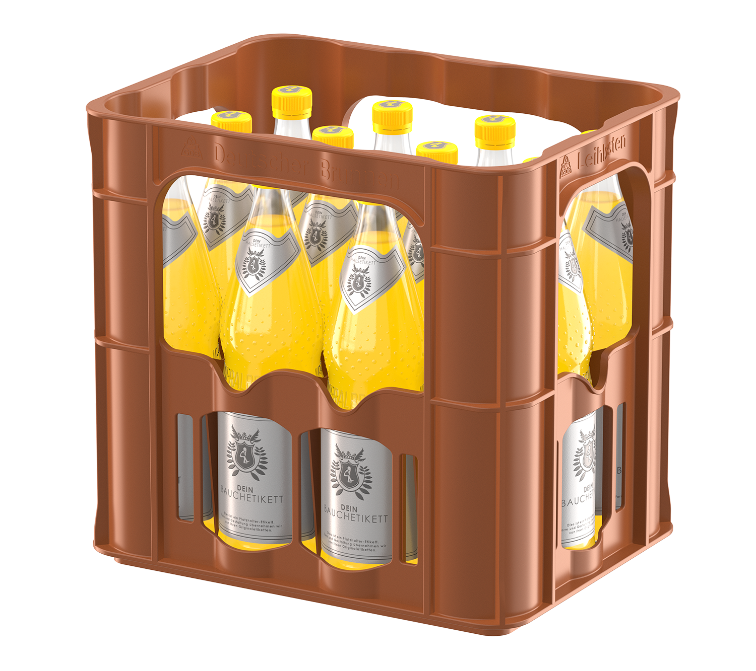 Perspektive Limonaden-Kasten Rendering Limonaden-Kasten