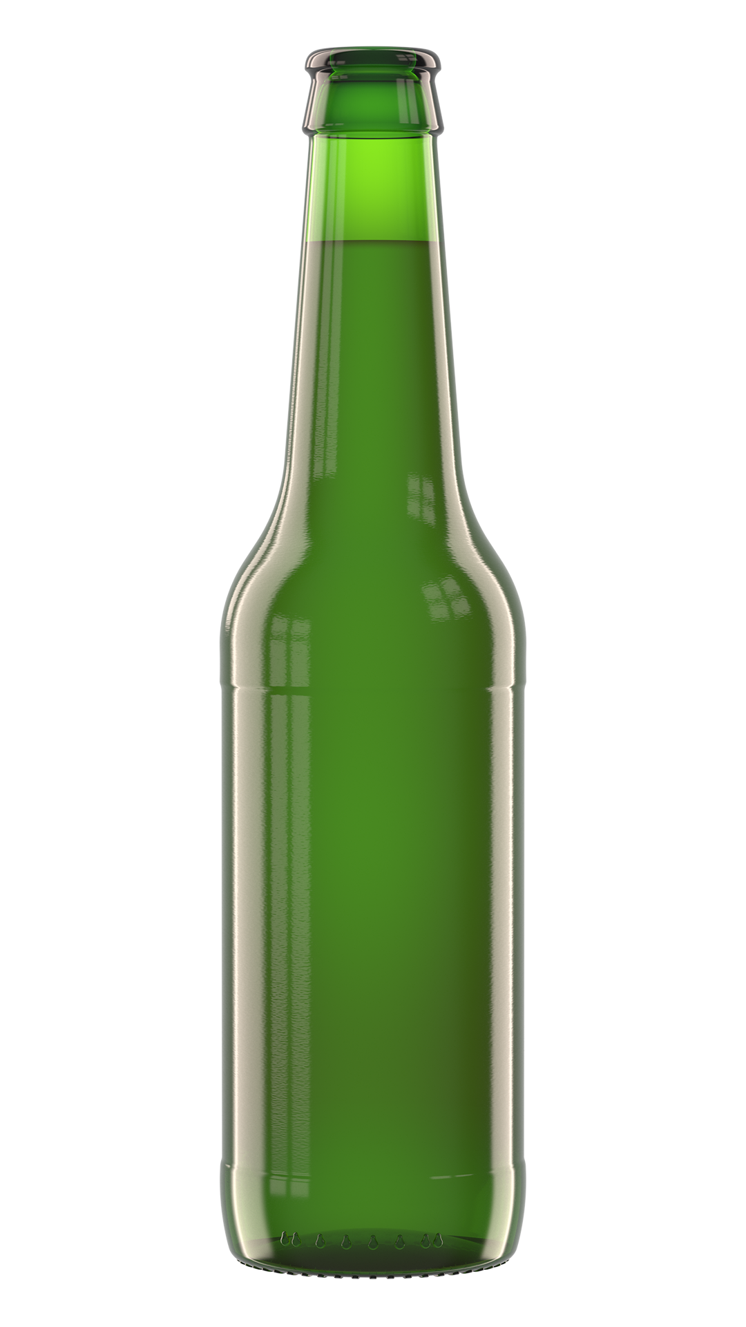 Bierfarbe Kölsch, Lager Hell, Export Hell, Weißbier, Pilsener Rendering Longneck Bierfarbe 01