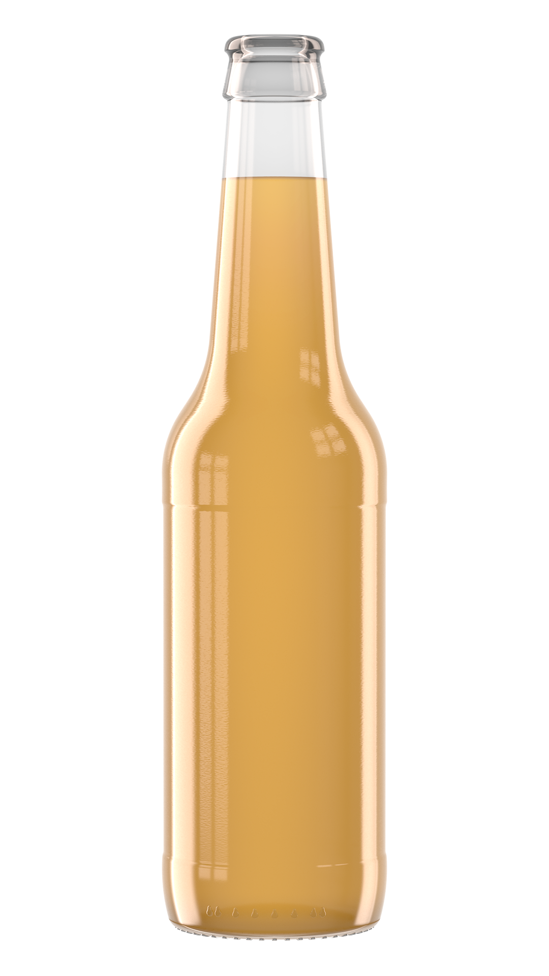 Getränkefarbe Eistee Rendering Longneck Getränkefarbe 08