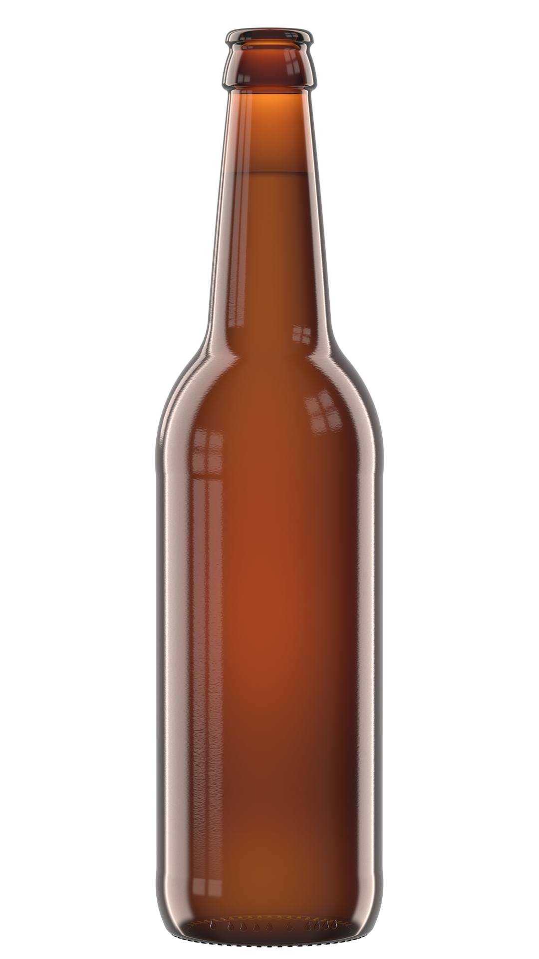 Bierfarbe Alt Dunkel, Lager Dunkel Rendering Longneck Bierfarbe 04