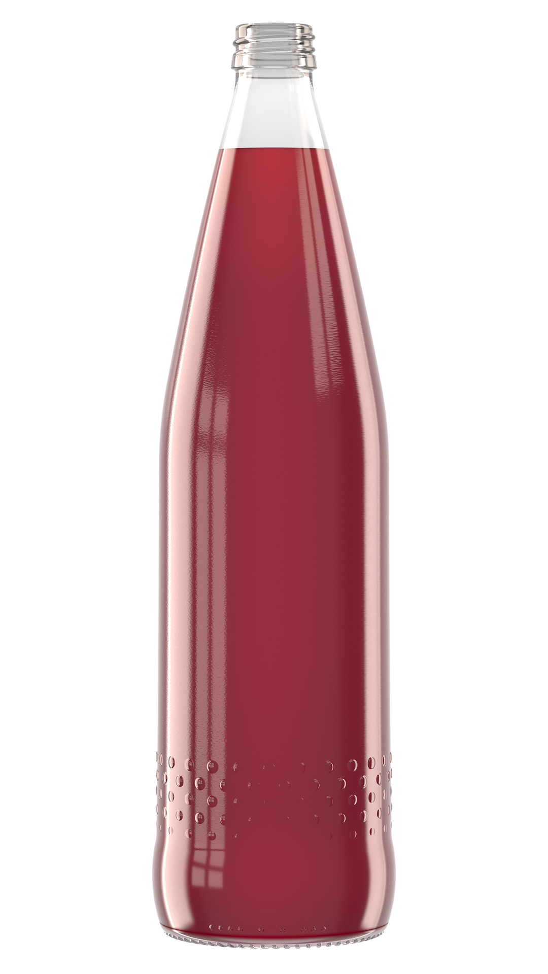 Rendering N2-Flasche Getränkefarbe 10
