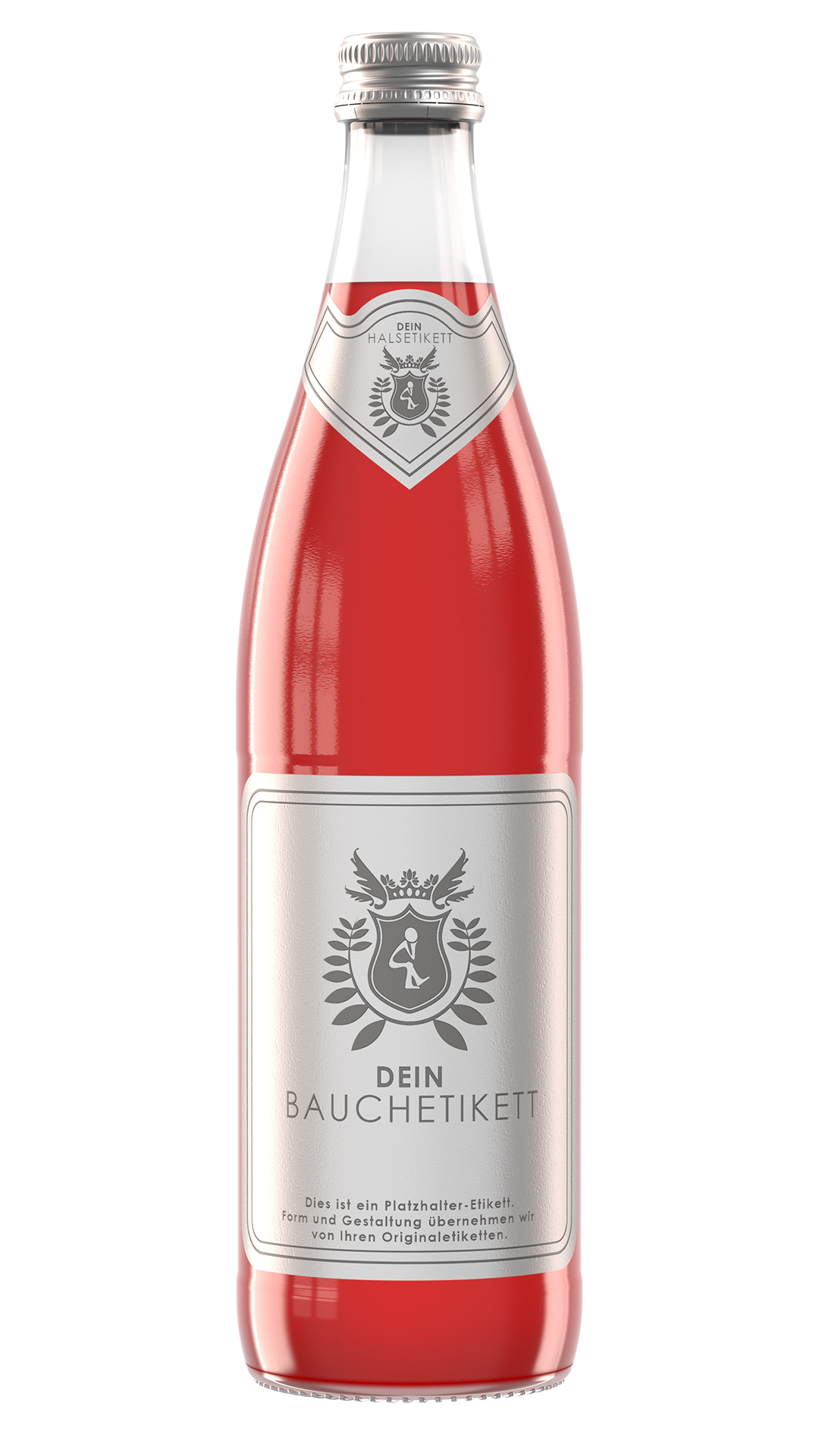 Rendering NRW-Flasche Limoflasche