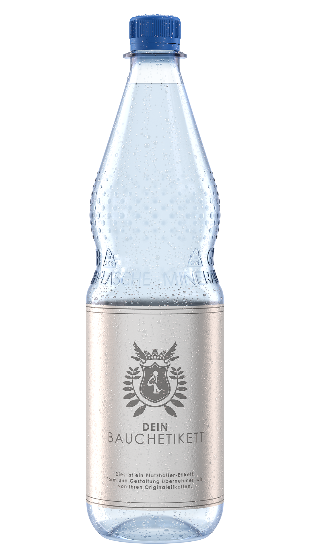 Rendering PET-Flasche 