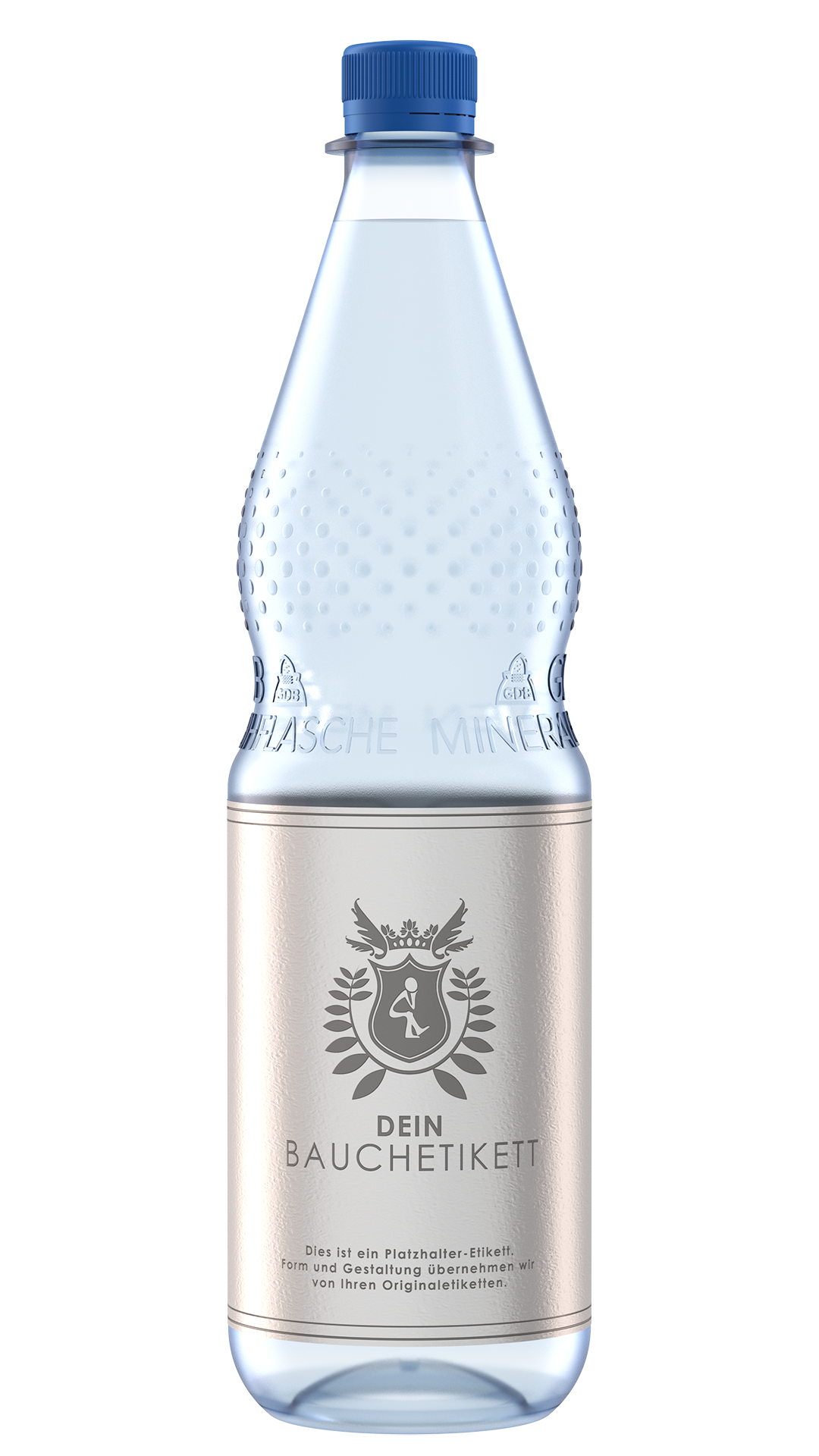 Rendering PET-Flasche Kalt