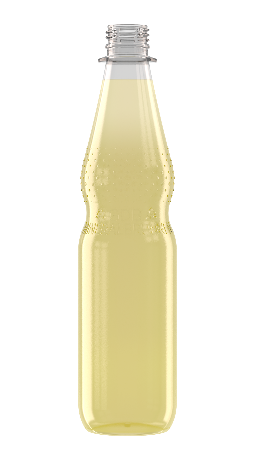 Getränkefarbe ISO, Zitrone Trüb, Honigmelone Rendering PET-Flasche Getränkefarbe 03