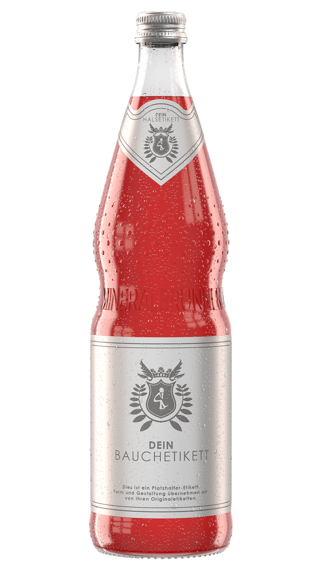 Rendering Perlenflasche 