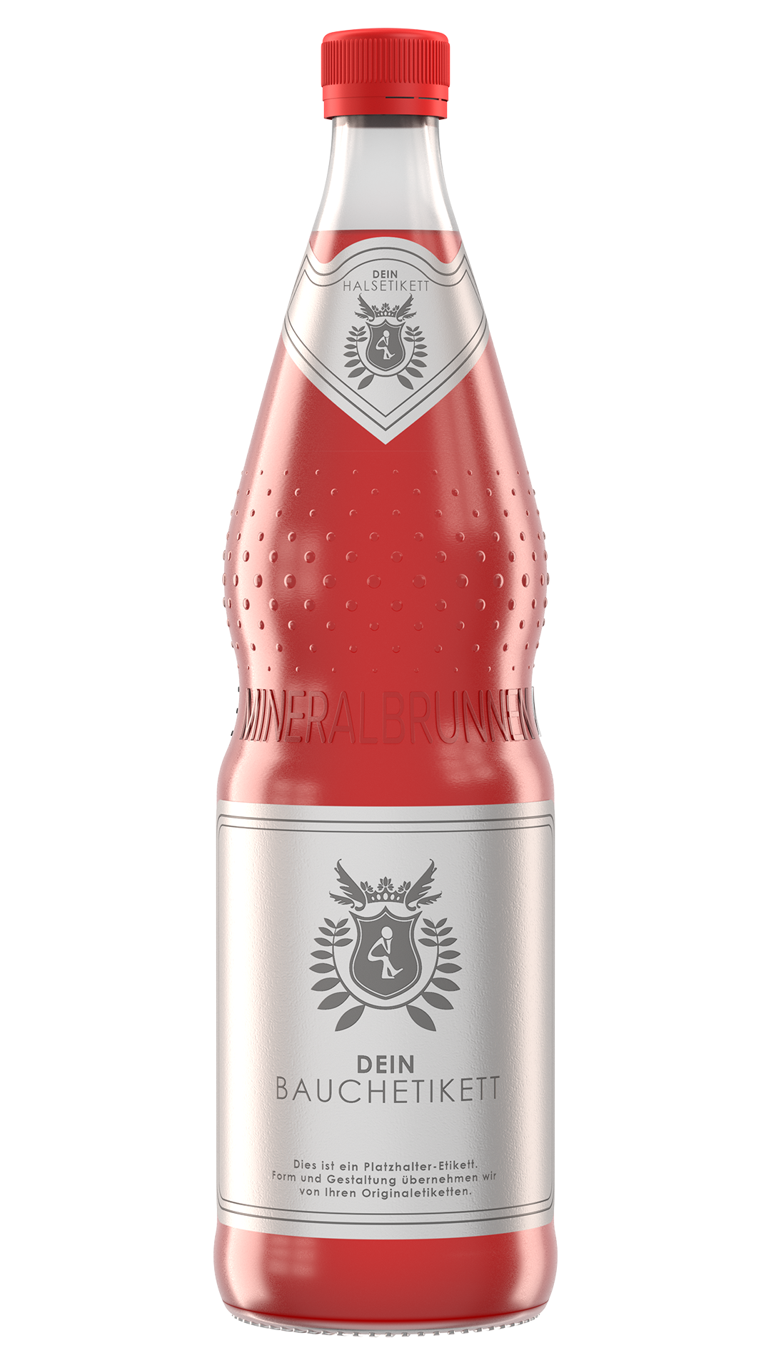 Rendering Perlenflasche Kalt