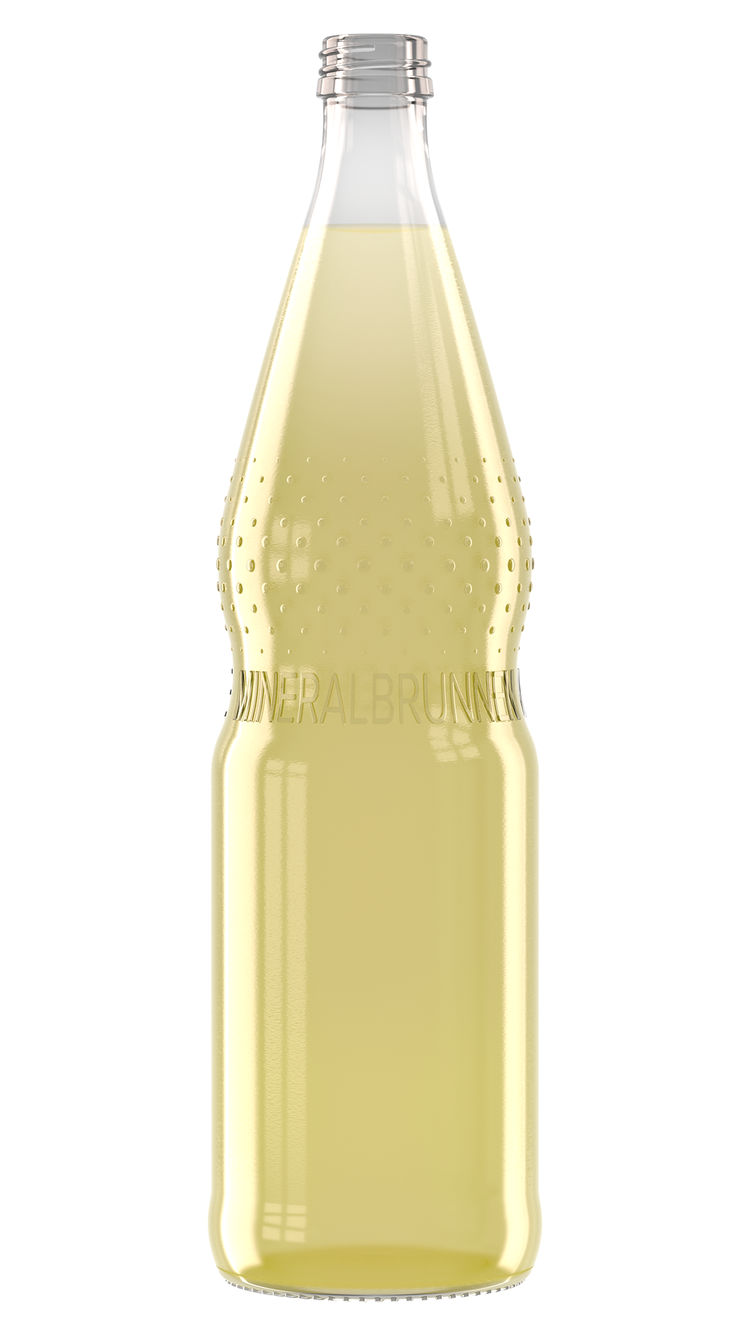 Rendering Perlenflasche Getränkefarbe 03