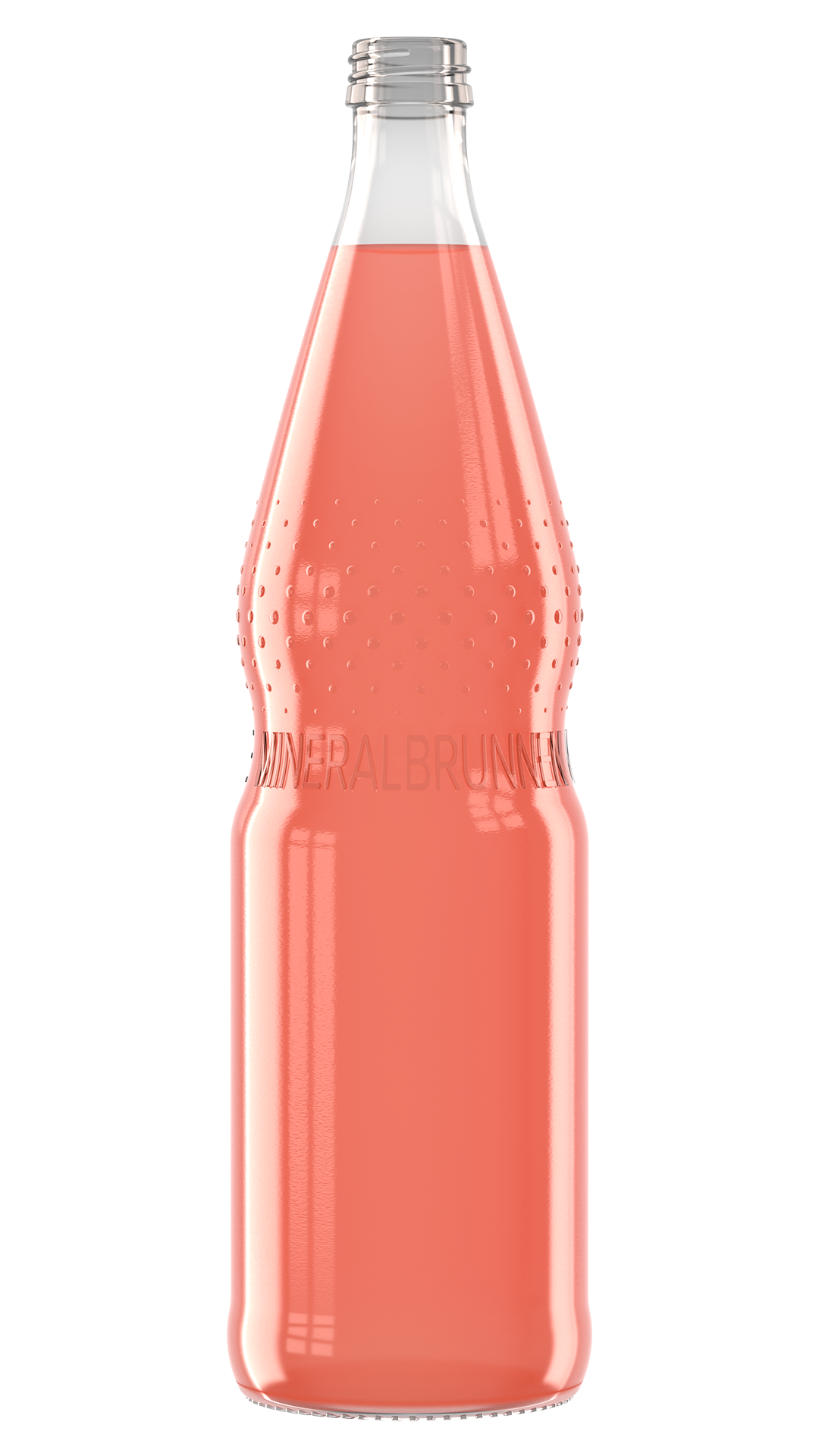 Rendering Perlenflasche Getränkefarbe 04