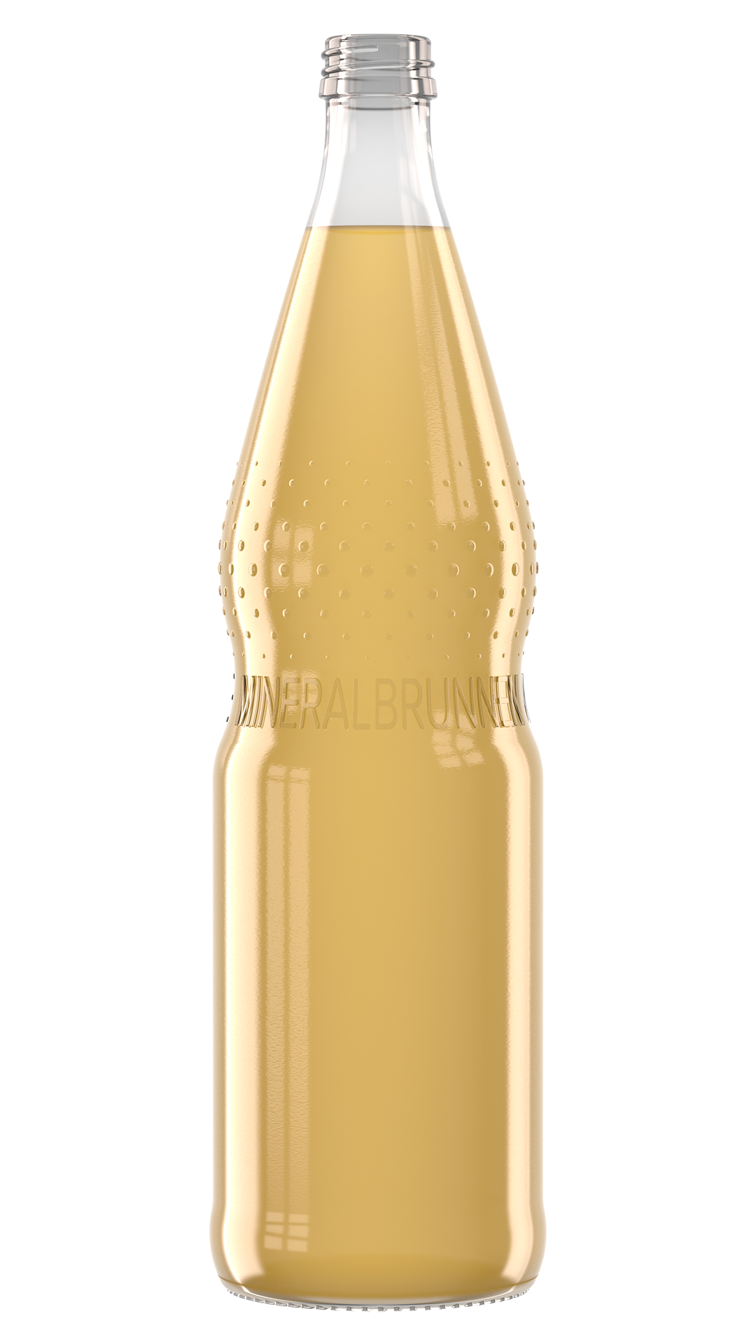 Rendering Perlenflasche Getränkefarbe 07