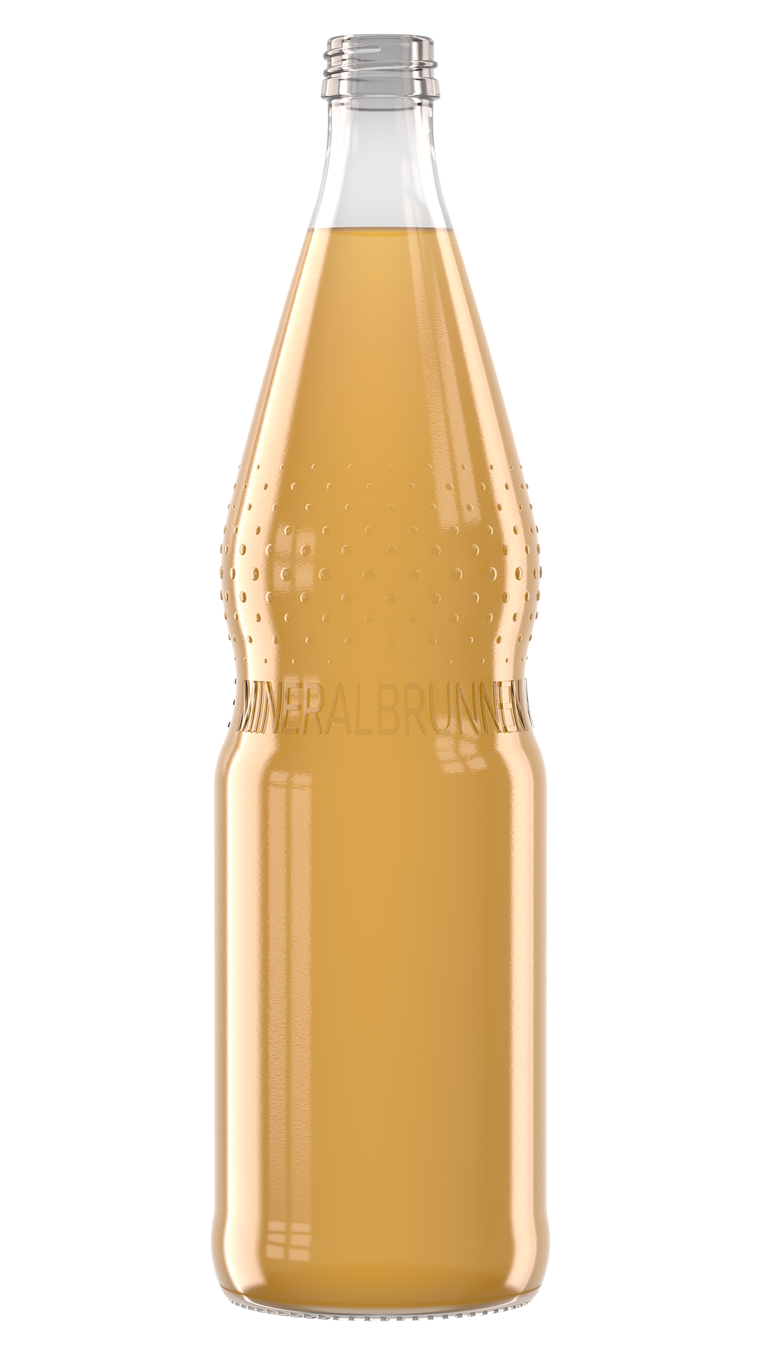 Rendering Perlenflasche Getränkefarbe 08