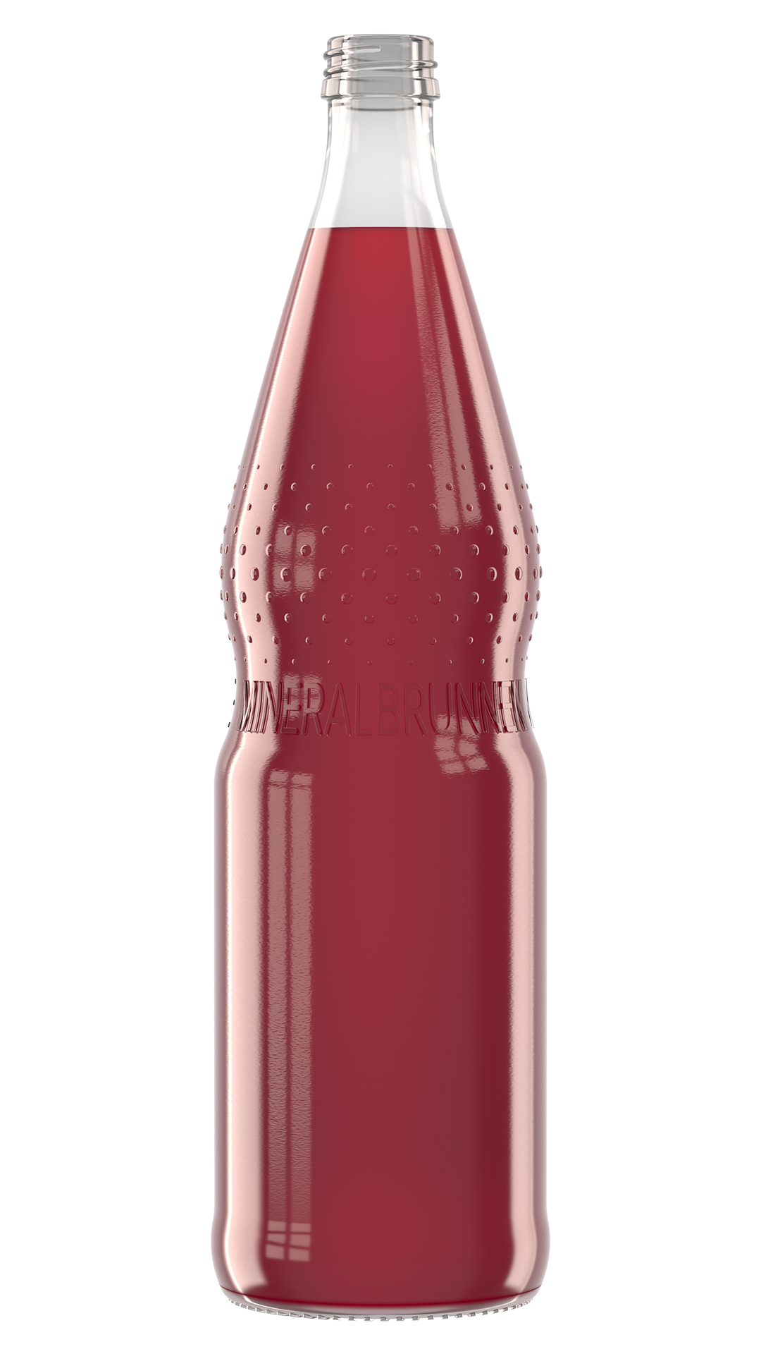 Rendering Perlenflasche Getränkefarbe 10