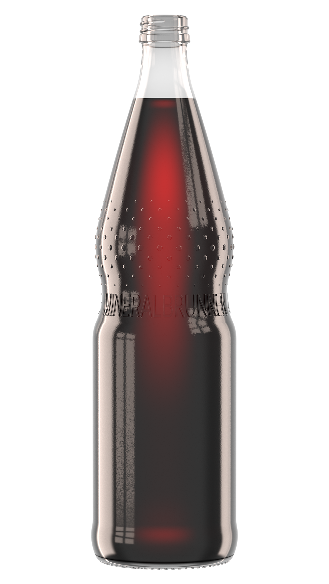 Rendering Perlenflasche Getränkefarbe 12