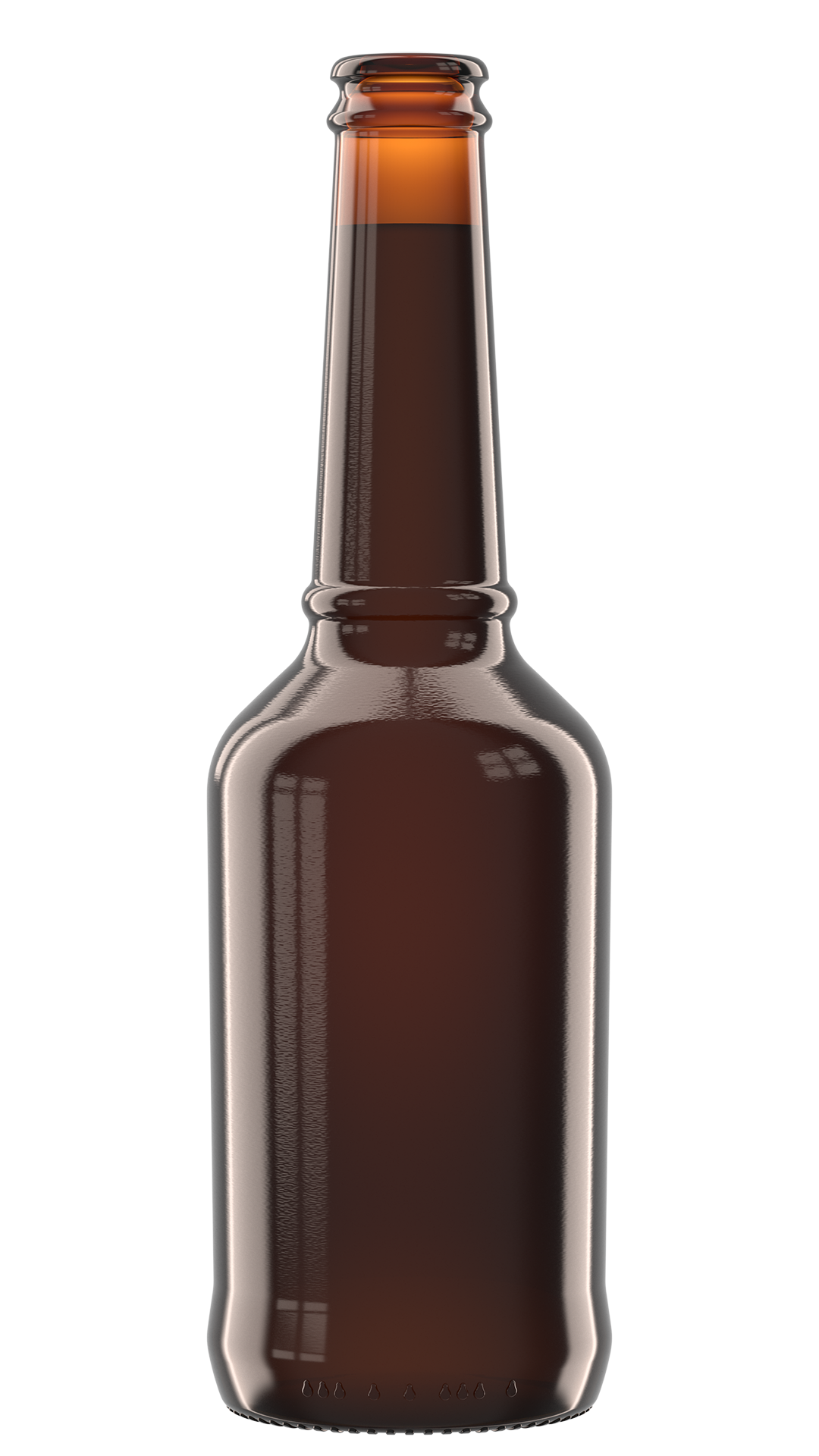 Bierfarbe Stout, Porter, Schwarzbier Rendering Ringband Bierfarbe 06