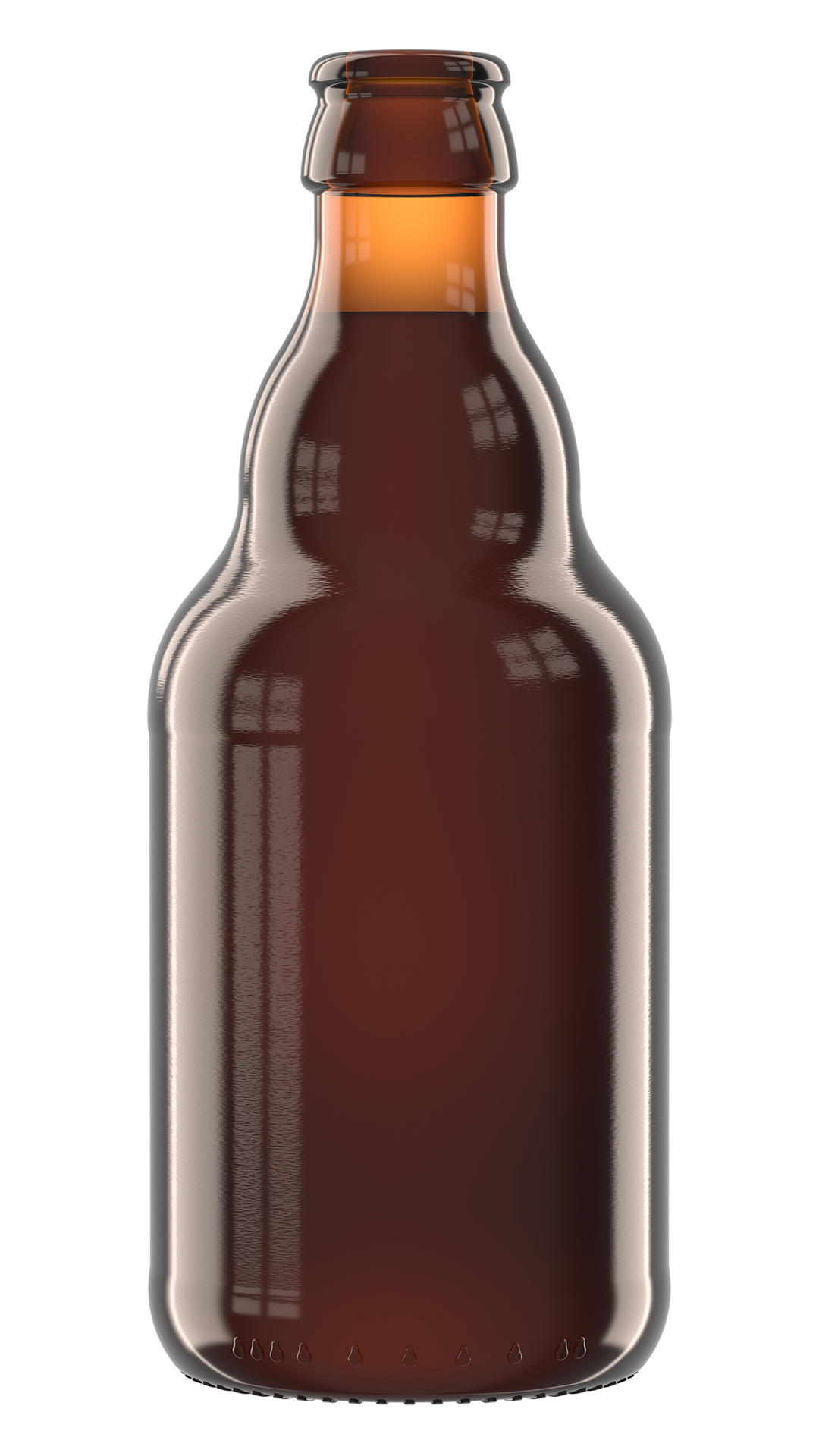 Bierfarbe Bock, Weißbier Dunkel Rendering Steinie Bierfarbe 05